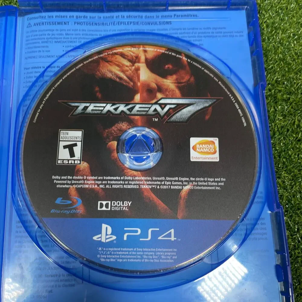 Tekken 7: Day 1 Edition Sony PlayStation 4, 2017 PS4 No Manual